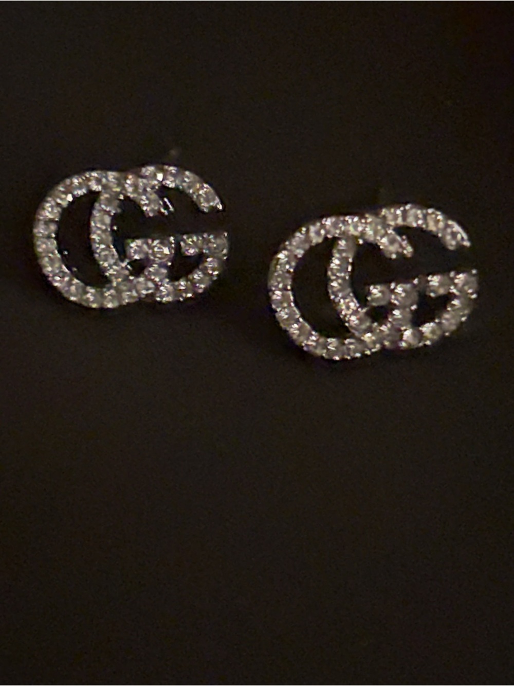 🪩   🆕 GG Crystal Studs  🪩 - Picture 2 of 9